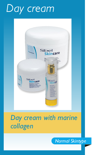 Day cream with marine collagen